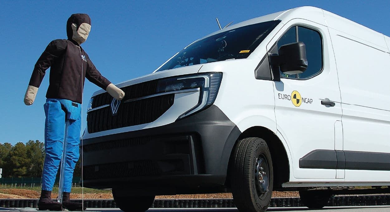 Commercial Van safety performance improving significantly with 40% of vehicles tested rated ‘Platinum’