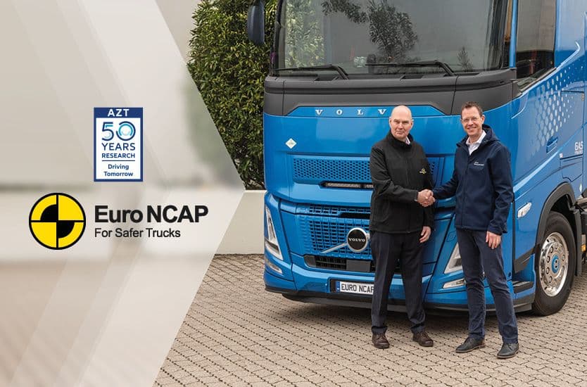 Euro NCAP welcomes Allianz to Safer Trucks programme